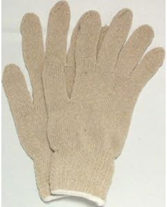 MCR Safety 9510LM Reg Wgt 100% Cotton Natural Glove Large Replacement MPN