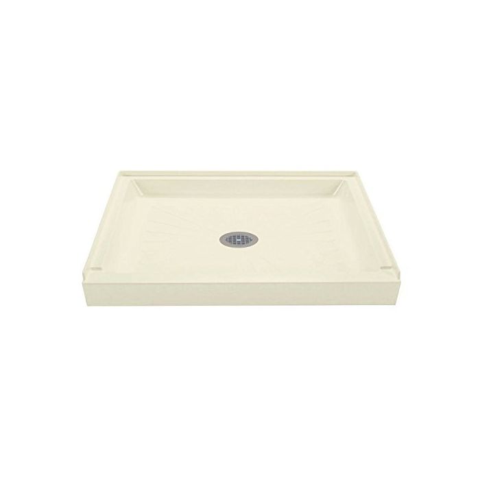 MUSTEE Mustee 3460BT 34 x 60 Rectangular Shower Base Single Threshold