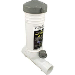 Waterway CLC012-W ClearWater In-Line Chlorinator 2 Slip 12 Tablet Capacity