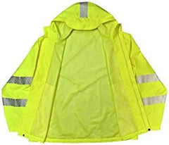 Radians RW11-3ZGR-L Lightweight Waterproof Packable Raincoat Large