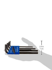 Eklind Tool 10609 Hex-L Key Allen Wrench - 9pc Set Metric MM Sizes 1.5-10 Long Series