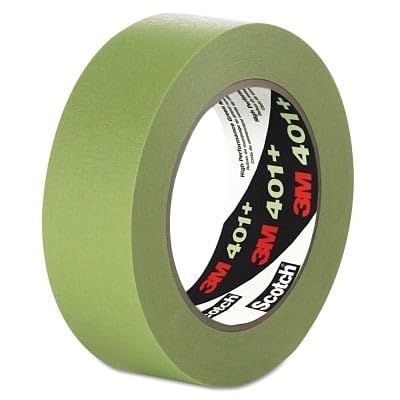 3M 7000124898 High Performance Adhesive Tape 55 m x 48 mm x 6.7 mil Natural Synthetic Rubber Adhesive Crepe Paper Backing