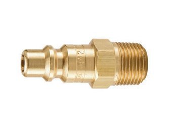 Parker BH2C Coupler Plug, MNPT, 1/4 In. Pipe