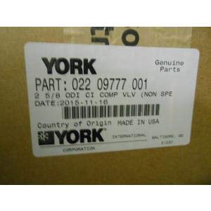 York 022-09777-001 2 5/8 inch Angle Discharge Valve