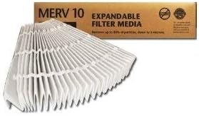 Lennox X8311 MERV 10 Expandable Filter 20 inch x 20 inch x 5 inch