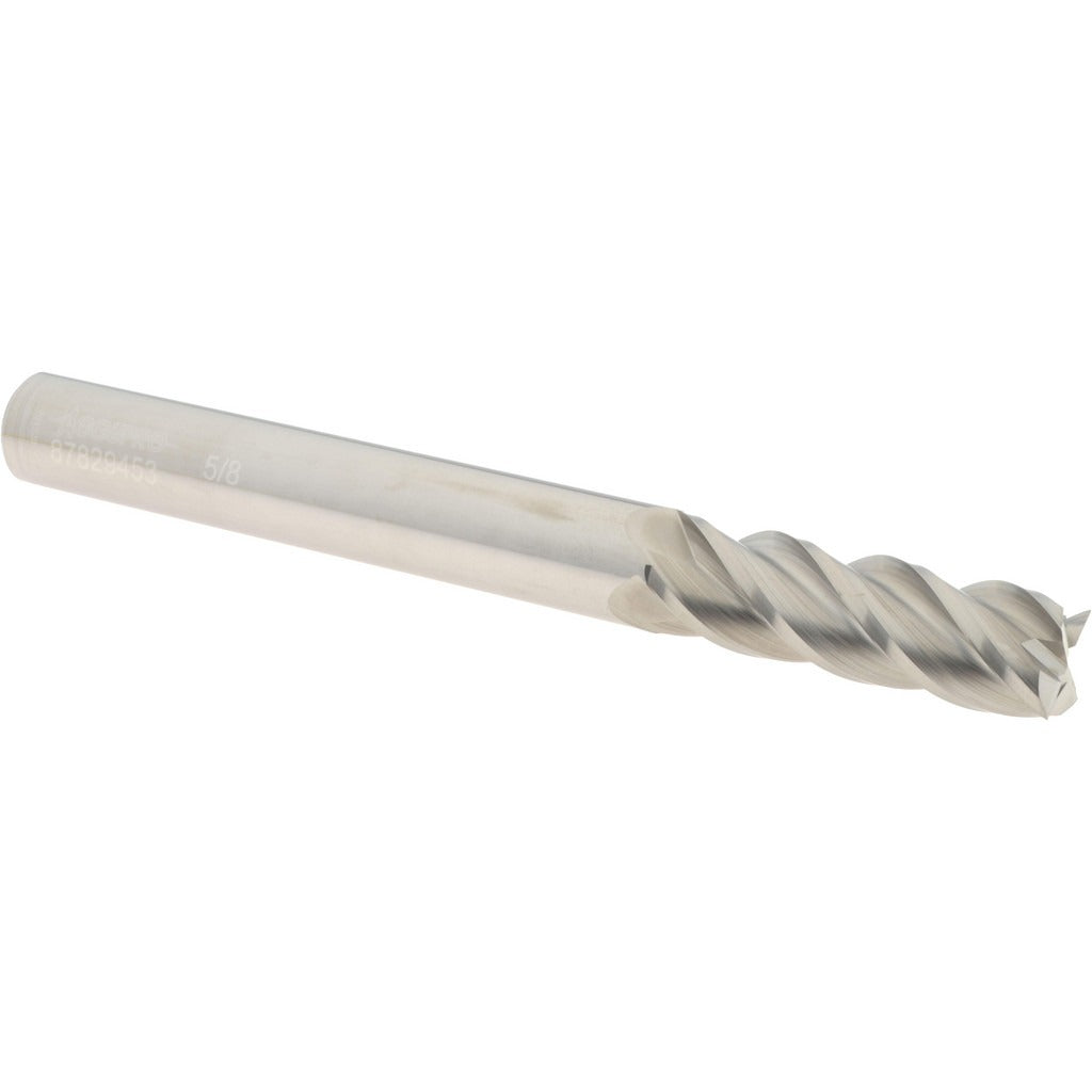 ACCUPRO Accupro 12183582 Square End Mill 5/8 in 4 Flute Solid Carbide