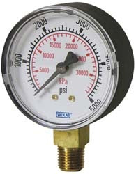 WIKA Wika 4253175 Pressure Gauge 0-400 Psi 2.5in Dial Lower Npt