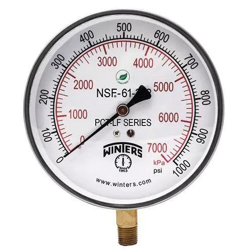 WINTERS INSTRUMENTS Winters Instruments PCT319 PCT Contractor Pressure Gauge (4.5 in)