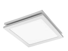 Delta Breez SLM70ELED BreezSlim Edge-Lit Dimmable LED Light Ventilation Fan, White