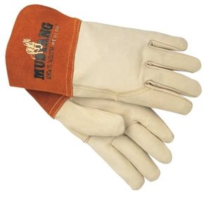 MCR Safety 4952L Industry Grade Grain Cowhide MIG/TIG Welder Gloves Large