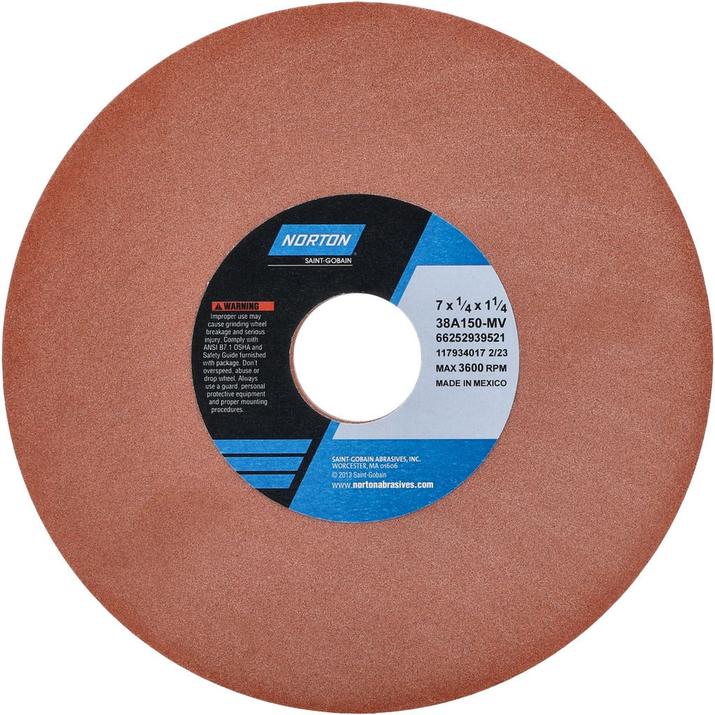 NORTON Norton 66252939521 Surface Grinding Wheel 150 Grit 7in