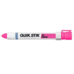 Markal 61044 Quik Stik All Purpose Solid Paint Marker Fluorescent Pink (Pack of 12)