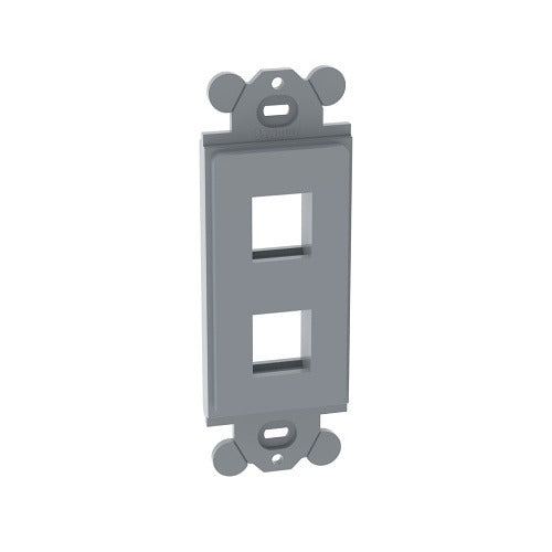PANDUIT Panduit NK2RMFIG Netkey 2 Position Faceplate