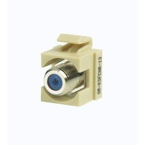ORTRONICS Ortronics KSFCNR-13 Keystone F-connector Module 75 Ohm