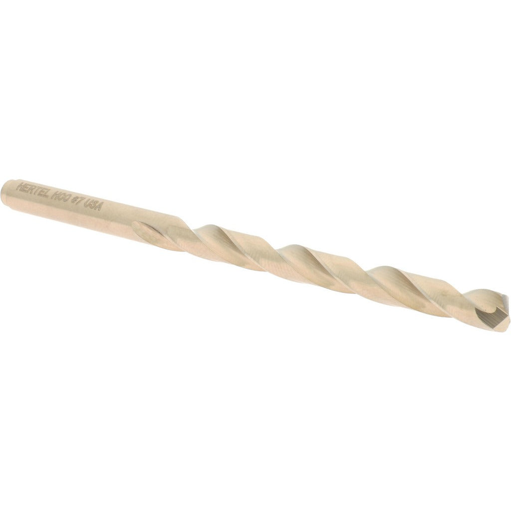 HERTEL Hertel 04138541 Cobalt Jobber Drill No 7 135 Deg
