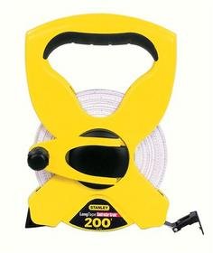 Stanley 34-793 Open Reel Fiberglass Long Tape 200 Feet x 1/2 Inch Double Sided