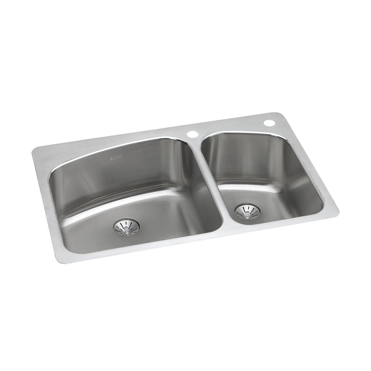 BSC PREFERRED Bsc Preferred LKHSR2509RPD2R Dual Mount Kitchen Sink