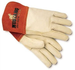 MCR Safety 4950M Premium Grade MIG/TIG Welding Gloves Medium Beige Gauntlet Cuff