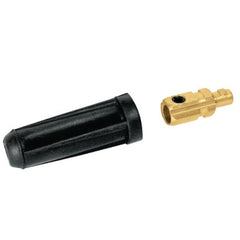 Best Welds 900-SK-70 Dinse Style Cable Plug & Socket, Male, Ball Point Connection, 1/0-2/0