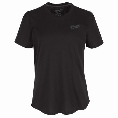 MILWAUKEE Milwaukee Electric Tool Corp F452B-S Womens Hybrid T-shirt