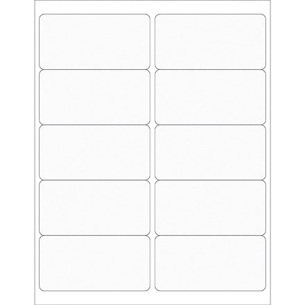 BSC PREFERRED Bsc Preferred LL223CL Laser Printer Labels 1000 Per Case