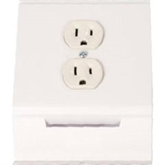 Qmark RA1W 120V Duplex Receptacle For 2500 Series Baseboard Heaters