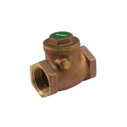 Jomar 105-104G T-501G Lead Free Brass Horizontal Check Valve 3/4