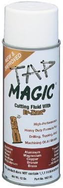 Tap Magic 10012EL 12oz Aerosol Ozone Friendly Cutting Fluid for All Metals