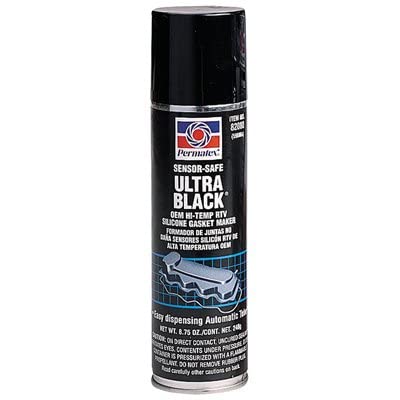 Permatex 82080 Ultra Black RTV Silicone Maximum Oil Resistance Gasket Maker 8.75 oz Power Can