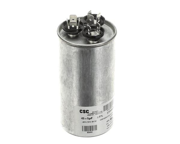 York S1-02425895700 Dual Run Capacitor 45/5mfd 370v Round