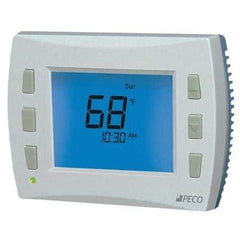 PECO T4522-001 Programmable Thermostat 2H/2C White