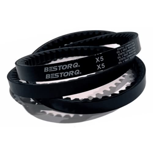 BESTORQ BX62 Rubber V-Belt Cogged Black