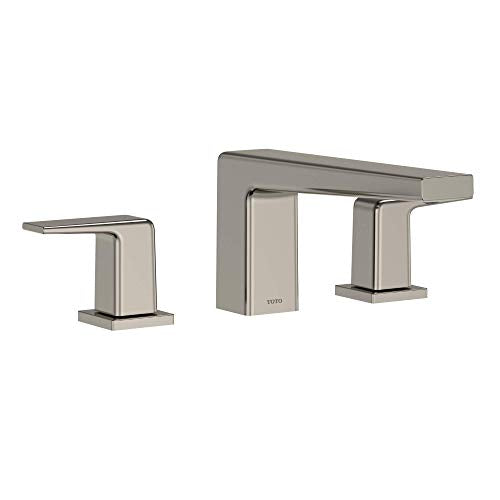 Toto TLG10201U#PN Faucet Widespread Lav 1.2 GPM Polished Nickel with Pop-Up