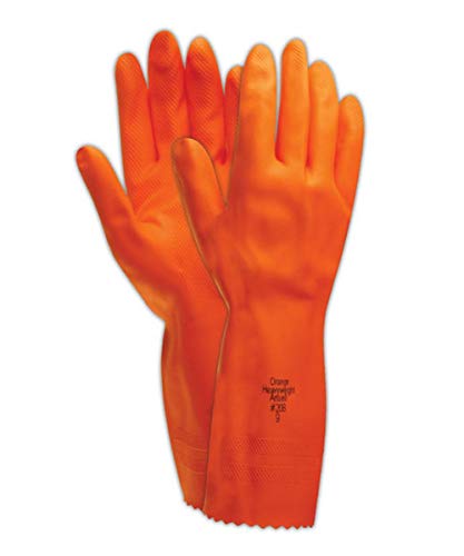 Ansell 102997 Extra Heavy-Duty Rubber Glove Capacity Volume Rubber Size 7