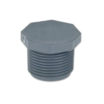 LASCO 850-040 4inch Schedule 80 Gray PVC Threaded Plug