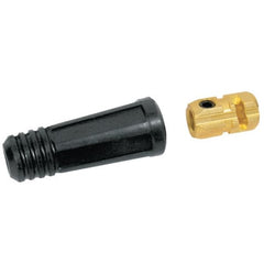 BEST WELDS 900-BK-70 Dinse Style Cable Plug & Socket, Female, Ball Point Connection, 1/0-2/0