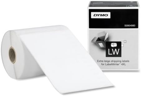 Dymo 1744907 LabelWriter Shipping Labels 4 x 6 220 Labels