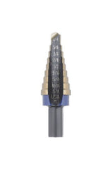 IRWIN 10233CB Unibit 1/16 9-Steps Cobalt Alloy Steel Step Drill Bit