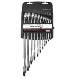 Anchor Brand 103-04-812 11 Piece Combination Wrench Set SAE