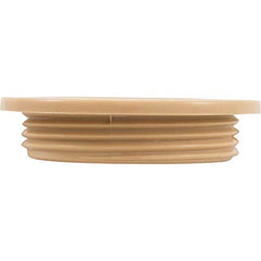 Custom Molded Products 25542-009-000 1.5 Inch NPT Flat Plug Tan