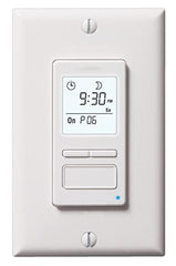 Honeywell RPLS740B1008 EconoSwitch 7-Day Solar Programmable Timer Switch