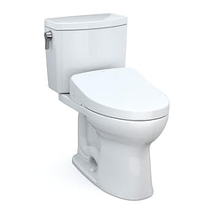 Toto MW4543046CUFGA#01 Washlet+ Drake II 1G Two-Piece Toilet with Auto Flush Washlet S500e Bidet Seat