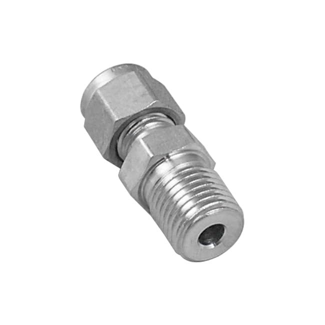 Tylok SS-8-DMC-6 Stainless 1/2 CBC Tube x 3/8 MNPT Straight Male Connector