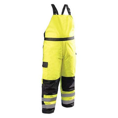 OccuNomix LUX-WBIB-Y4X Class E High Visibility Winter Bib Pants 4X-Large