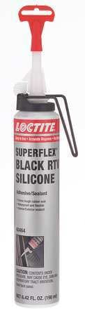 Loctite 743519 RTV Silicone Sealant 190mL Black Temp Range -65 to 450 Degrees F