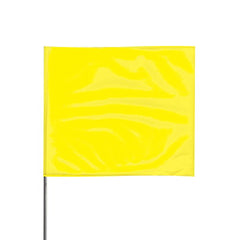 Presco 4530YG Stake Flags Yellow Glo 30 inches Height Pack of 100