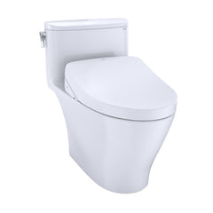 TOTO MW6423046CEFG#01 WASHLET+ Nexus 1-Piece Elongated 1.28 GPF Toilet with S500e Bidet Seat Cotton White