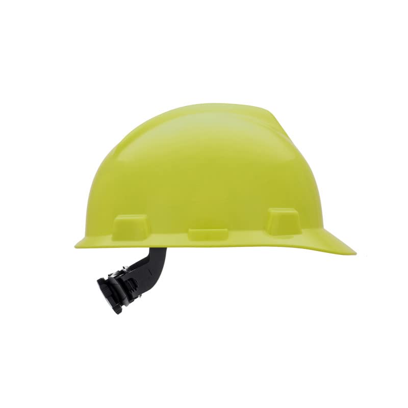 MSA 10061513 V-Gard Cap Style Safety Hard Hat with Fas-Trac III Ratchet Suspension (Large) Replacement MPN