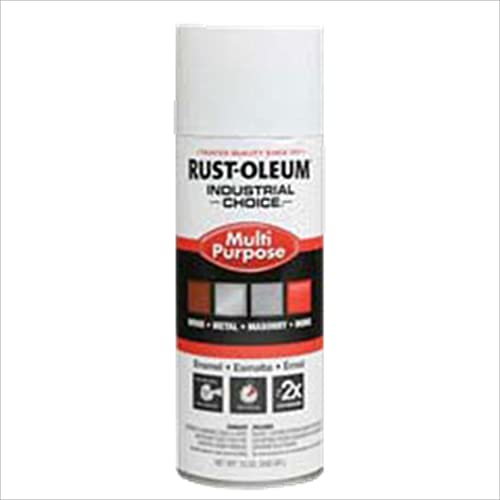 Rust-Oleum 1681830V Industrial Choice 1600 System Enamel Primer Aerosol 12 oz Flat White