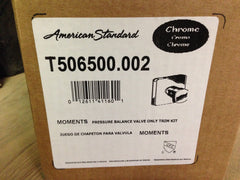 American Standard T506500.002 Moments Pressure Balance Valve Trim Kit Only Chrome